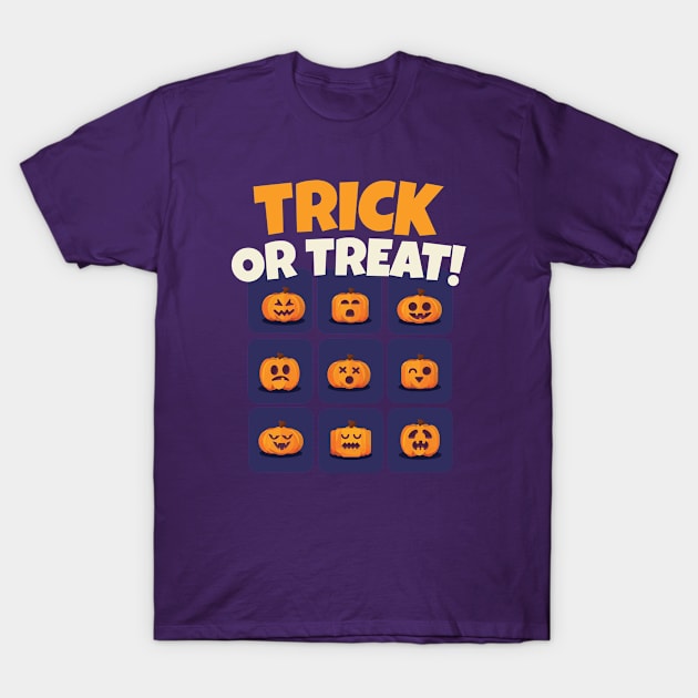 Trick Or Treat - Pumpkin Mines T-Shirt by Acid_rain